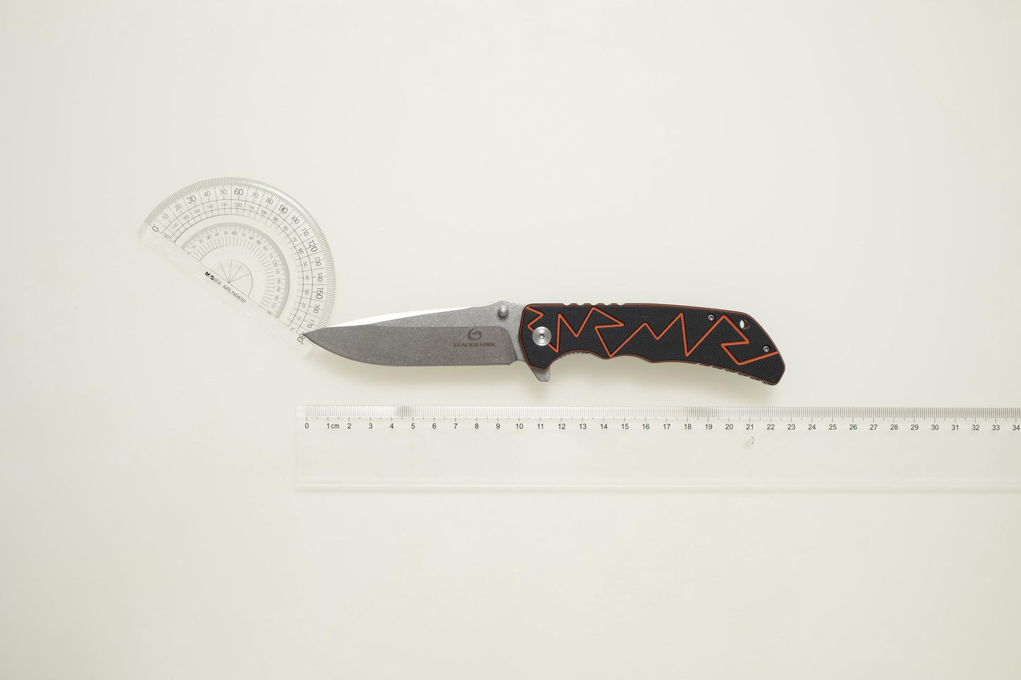 Textured G10 Folding EDC Knife – 5Cr14 Stonewashed Blade, Lightweight Outdoor Utility Tool