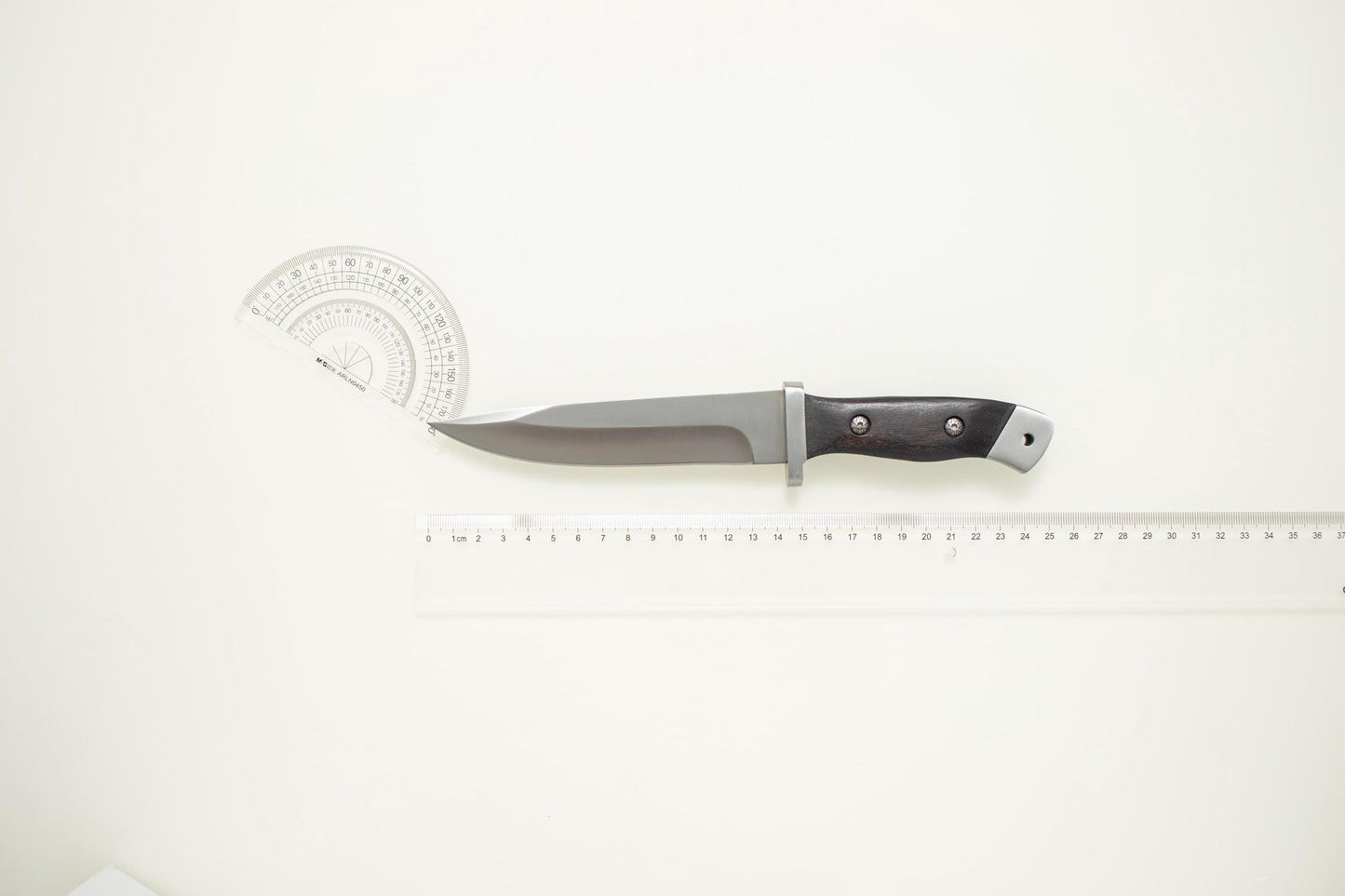 Heavy Duty Fixed Blade Knife with Sheath – 3Cr13 Steel, Wood Handle, Outdoor Bushcraft Knife