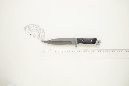 Heavy Duty Fixed Blade Knife with Sheath – 3Cr13 Steel, Wood Handle, Outdoor Bushcraft Knife