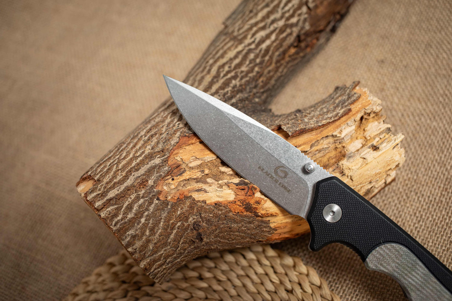 G10 Folding EDC Knife – 5Cr14 Stonewashed Blade, Lightweight Outdoor Utility Tool