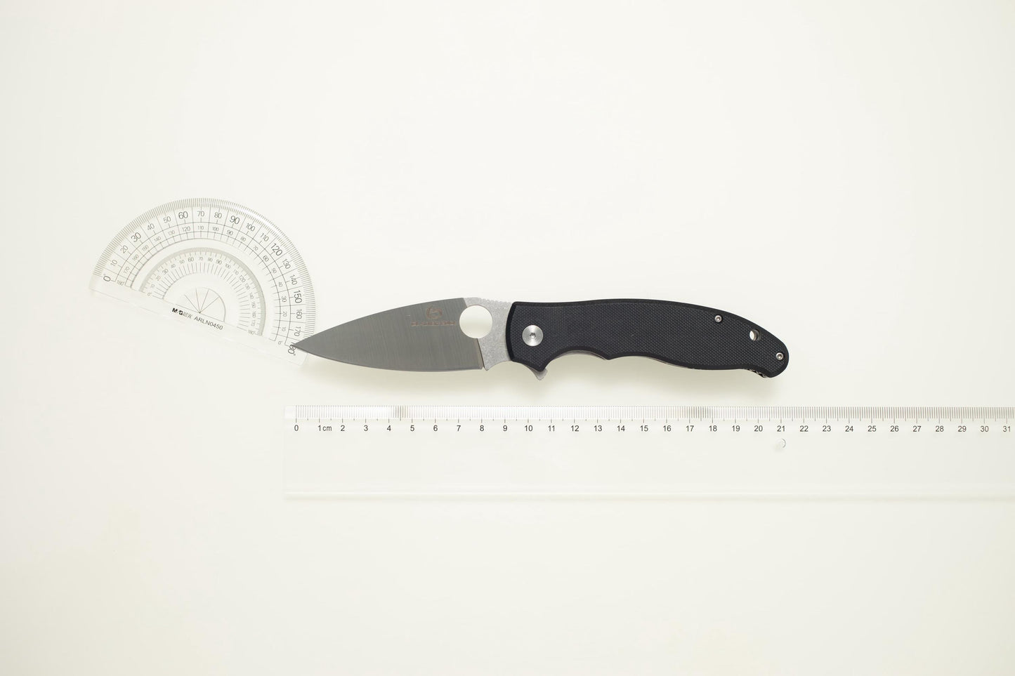 Lightweight G10 Folding EDC Knife – 5Cr14 Steel, Stonewashed Blade, Compact Outdoor Utility Tool