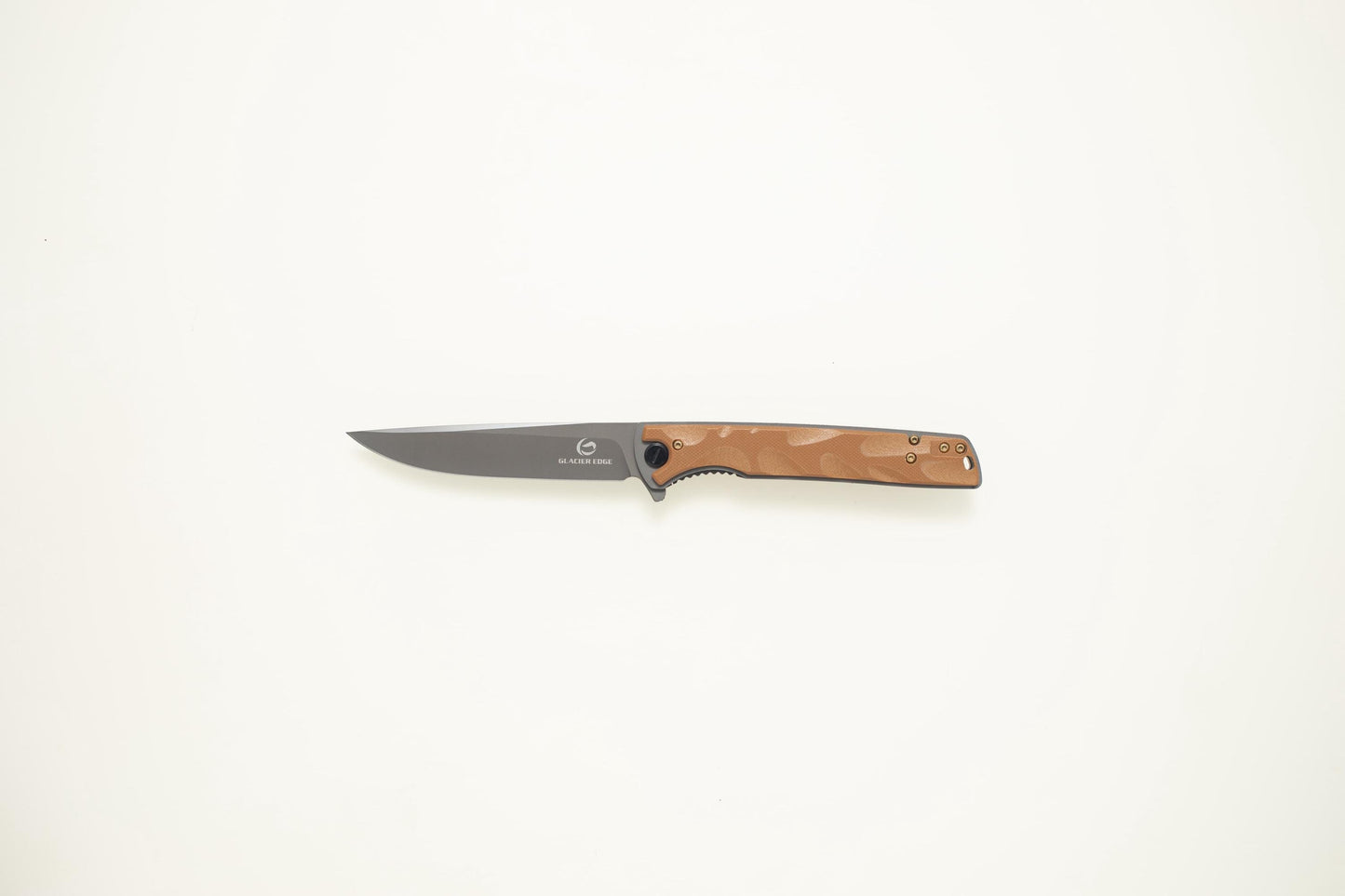 Lightweight Long Blade EDC Knife – Titanium Coated 5Cr14 Steel, G10 Handle, Outdoor Utility Tool