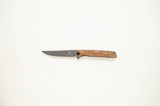 Lightweight Long Blade EDC Knife – Titanium Coated 5Cr14 Steel, G10 Handle, Outdoor Utility Tool
