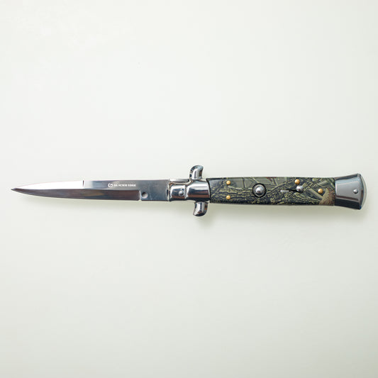 Camo Folding Knife – 3CR13 Steel Blade, Tactical Outdoor EDC Knife