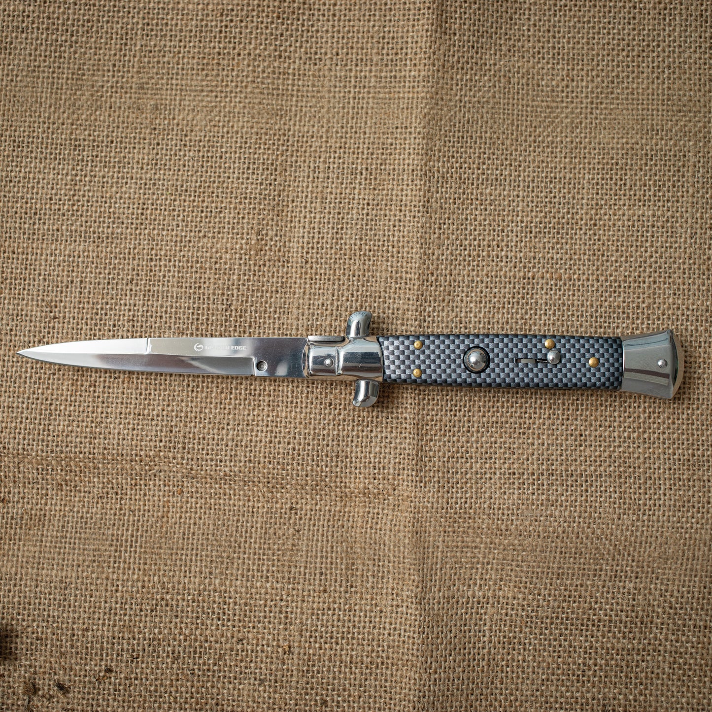 Carbon Fiber Folding Knife – 3CR13 Steel Blade, Tactical EDC Pocket Knife