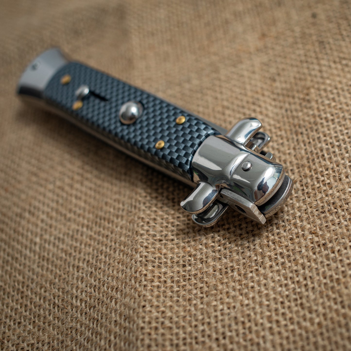 Carbon Fiber Folding Knife – 3CR13 Steel Blade, Tactical EDC Pocket Knife