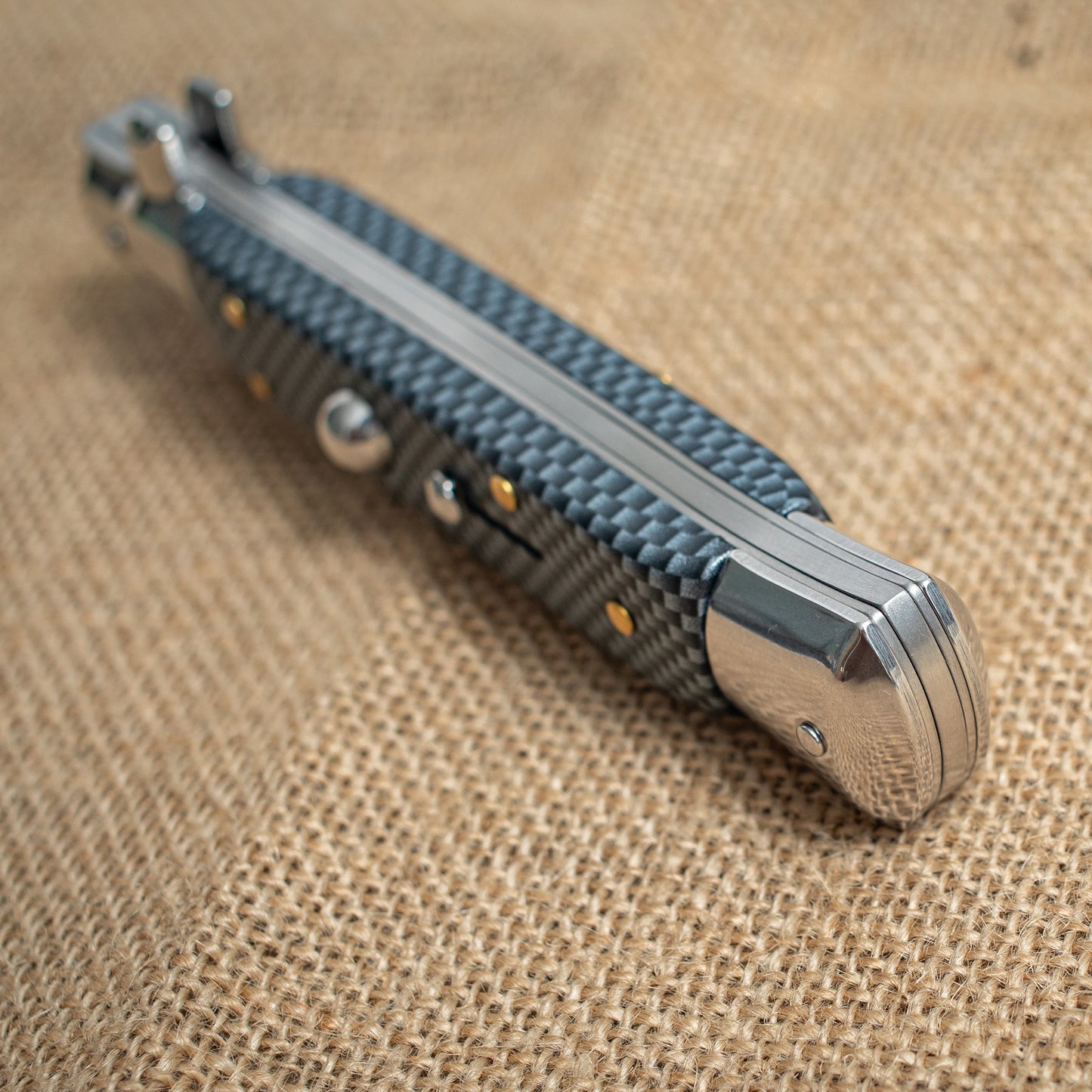 Carbon Fiber Folding Knife – 3CR13 Steel Blade, Tactical EDC Pocket Knife