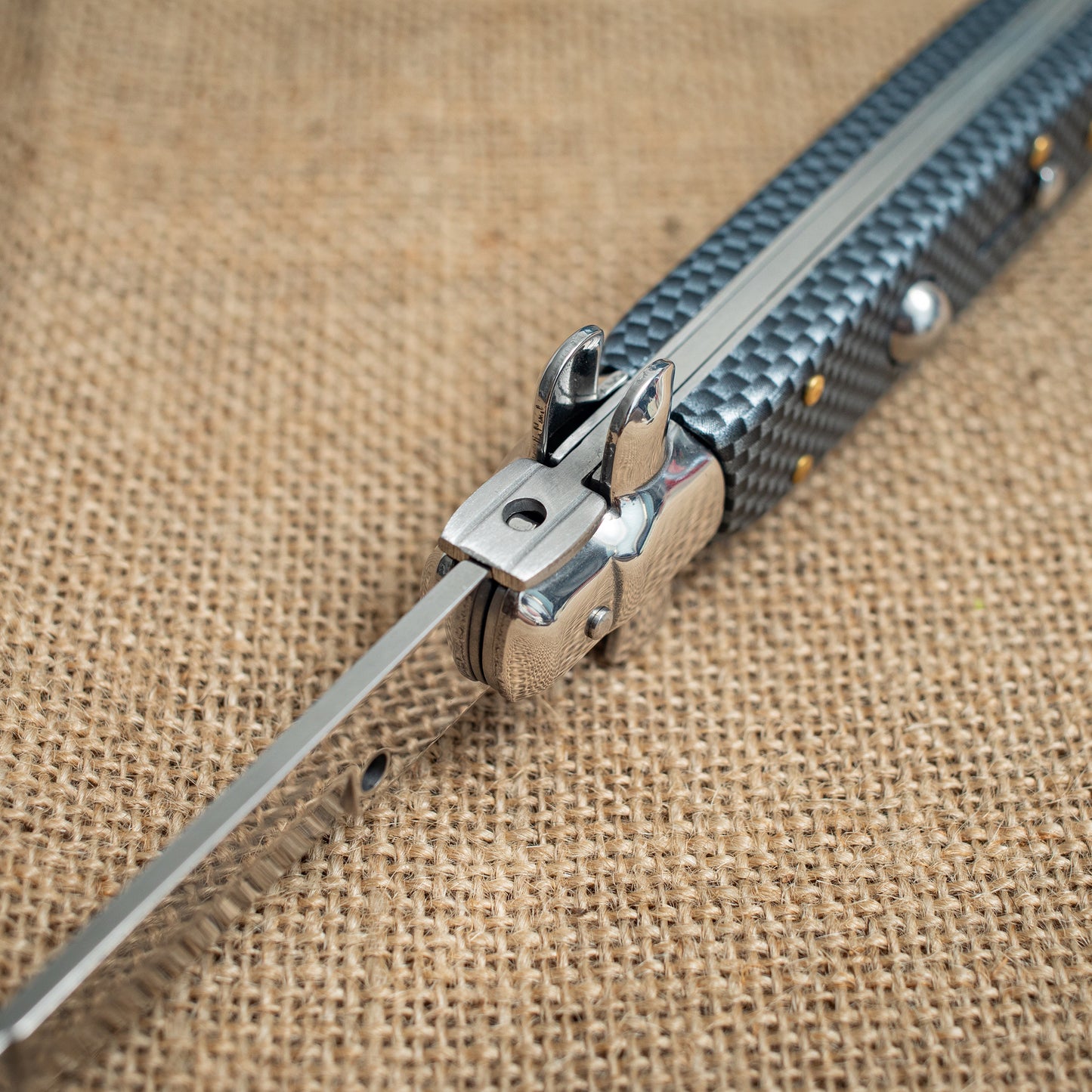 Carbon Fiber Folding Knife – 3CR13 Steel Blade, Tactical EDC Pocket Knife