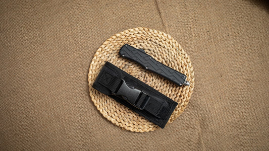 Lightweight EDC Pocket Knife – Fast Action Blade, Durable Zinc Alloy Handle, Outdoor Utility Knife