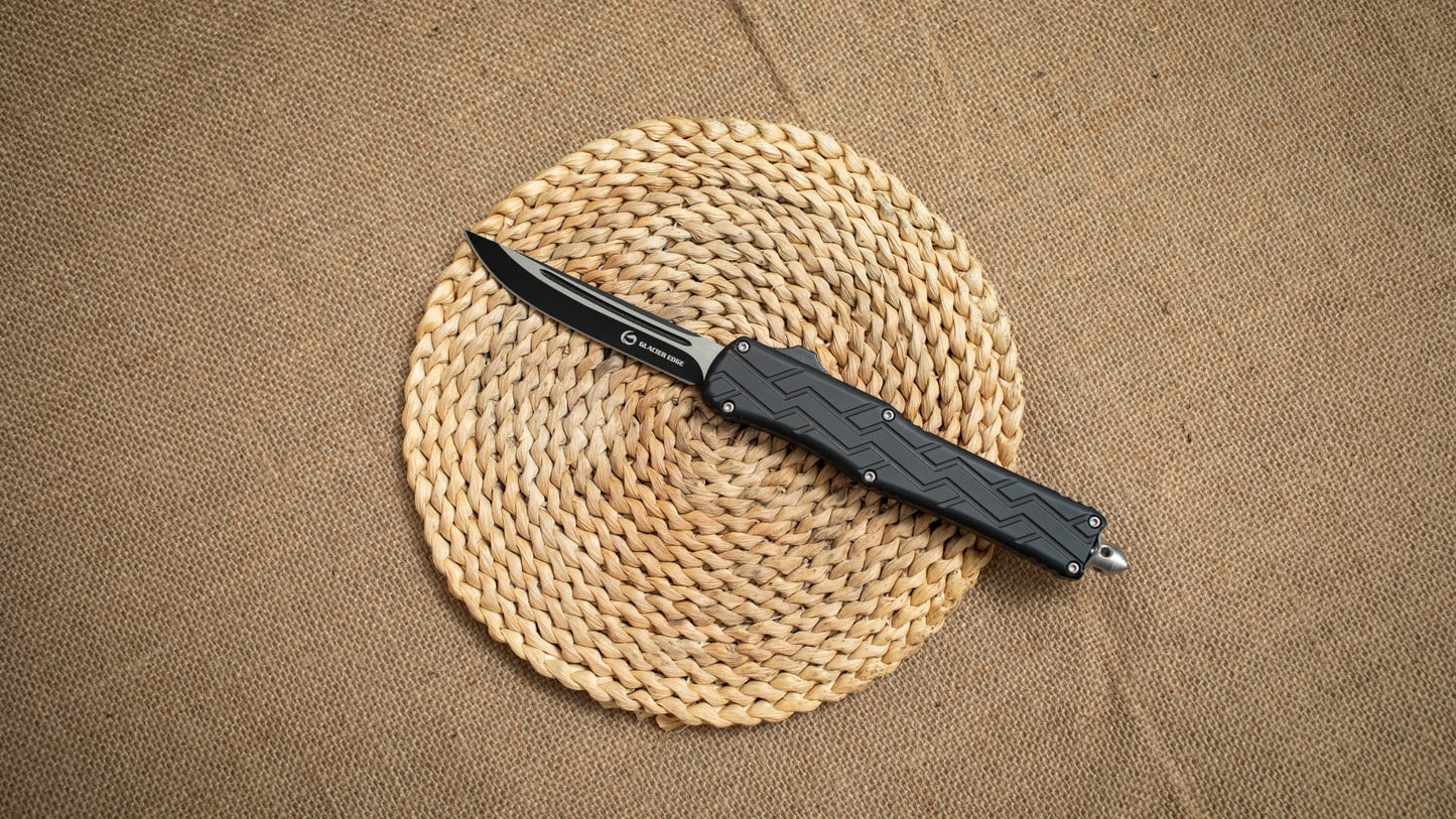Lightweight EDC Pocket Knife – Fast Action Blade, Durable Zinc Alloy Handle, Outdoor Utility Knife