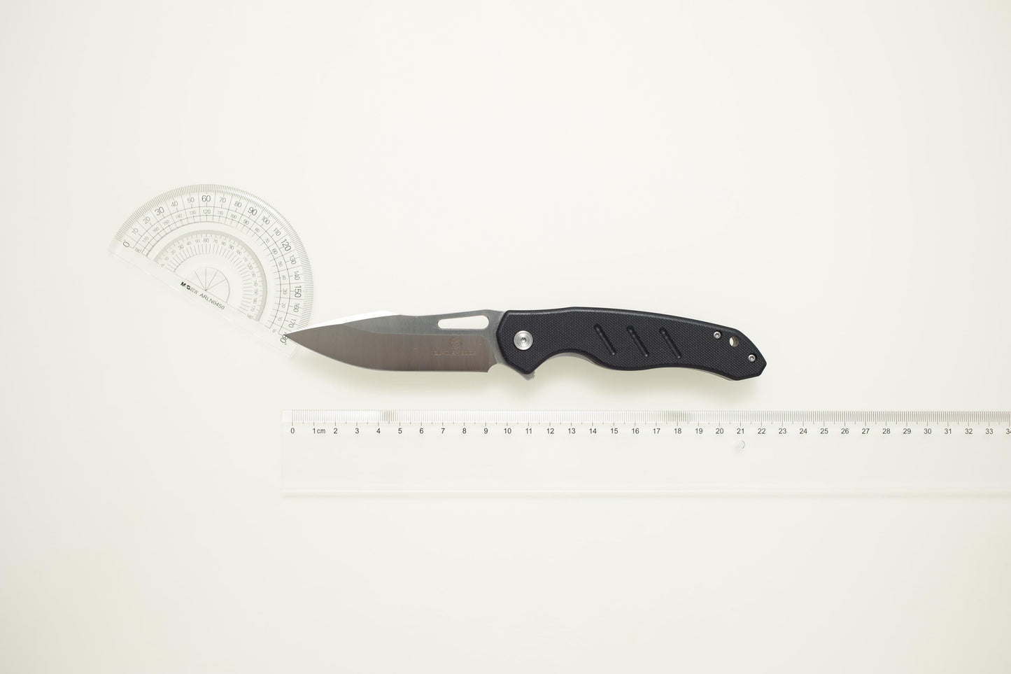 Lightweight G10 Folding EDC Knife – 5Cr14 Steel Blade, Stonewashed Finish, Outdoor Pocket Utility Tool