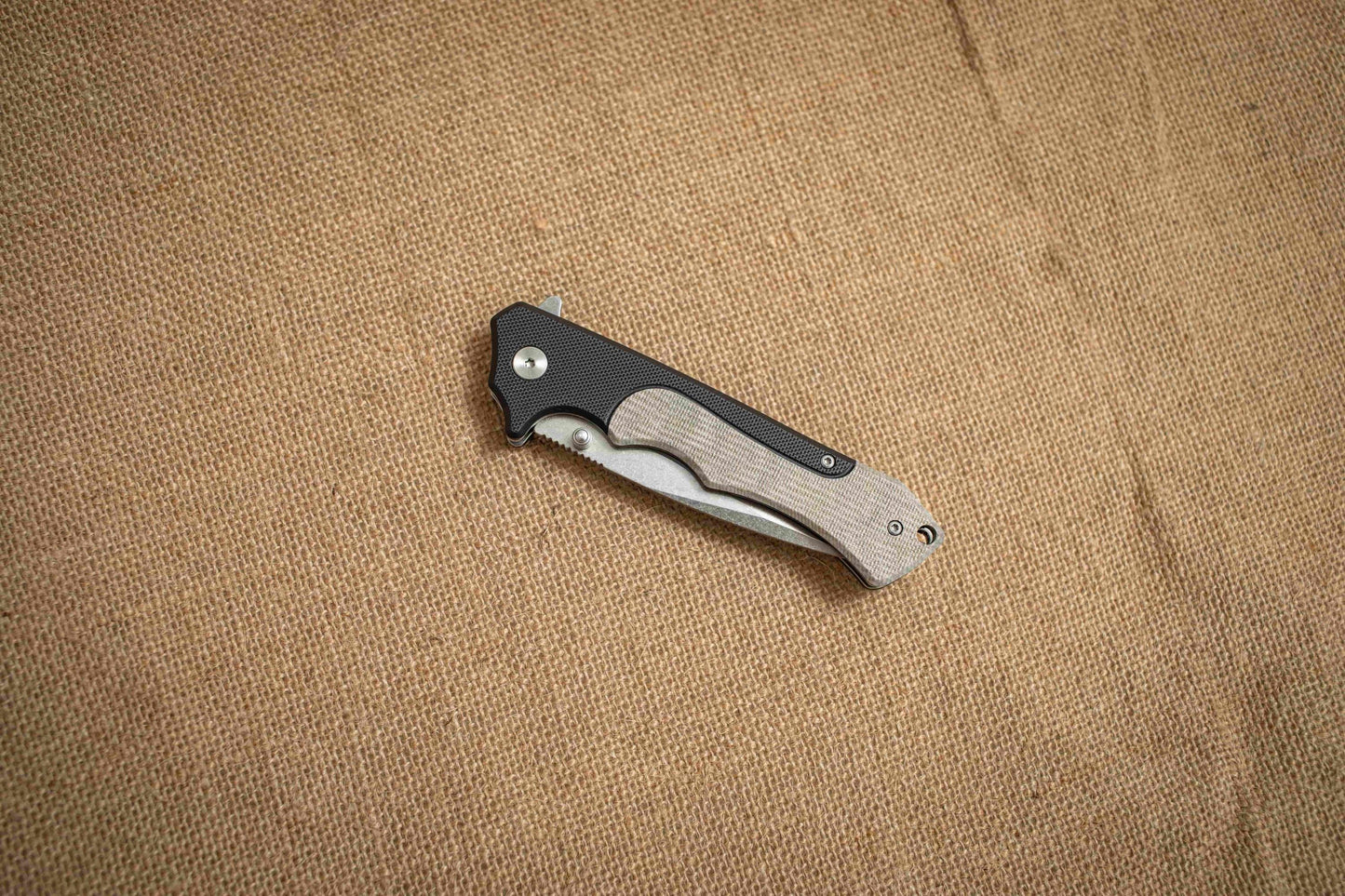 G10 Folding EDC Knife – 5Cr14 Stonewashed Blade, Lightweight Outdoor Utility Tool