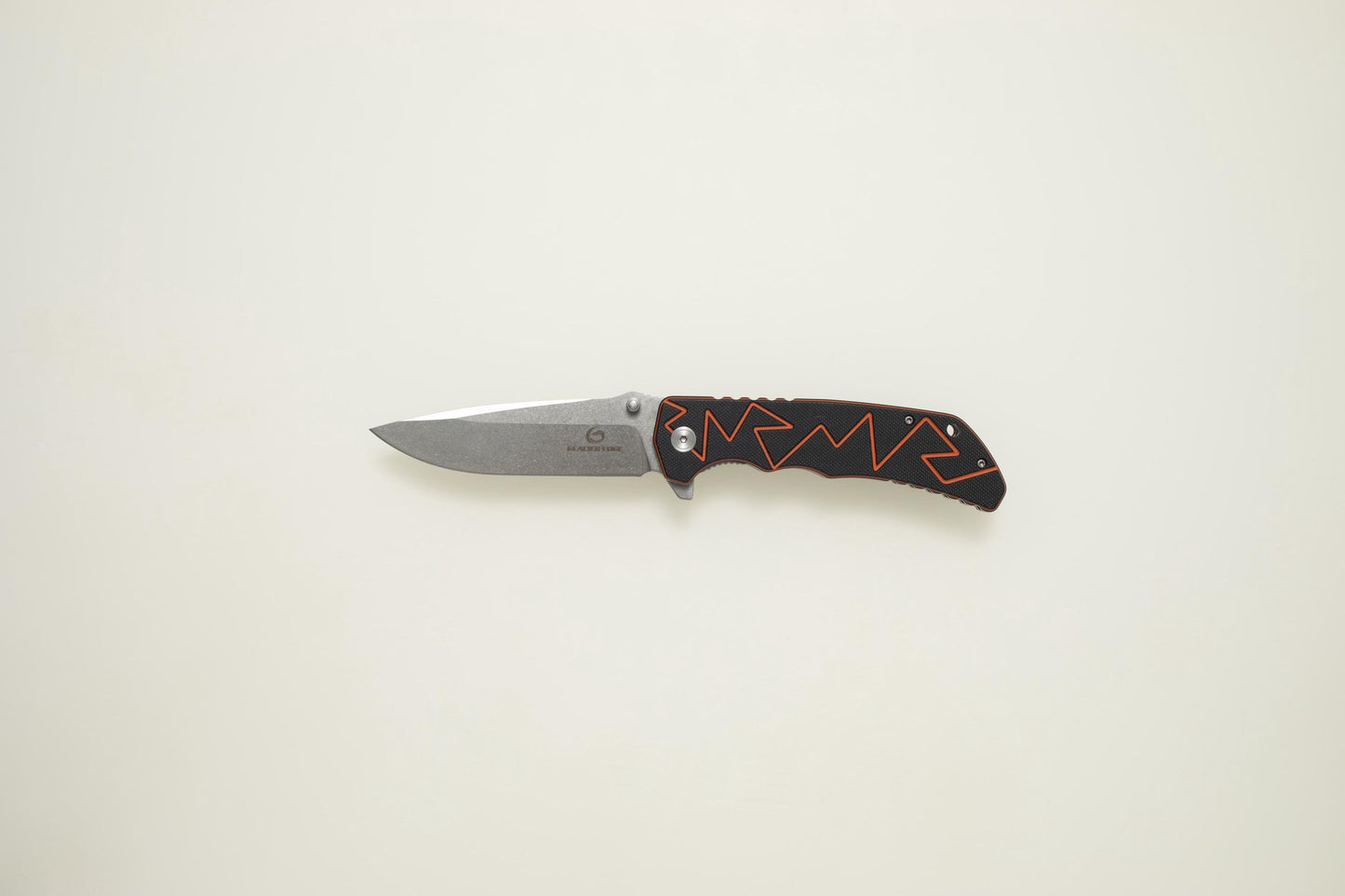 Textured G10 Folding EDC Knife – 5Cr14 Stonewashed Blade, Lightweight Outdoor Utility Tool