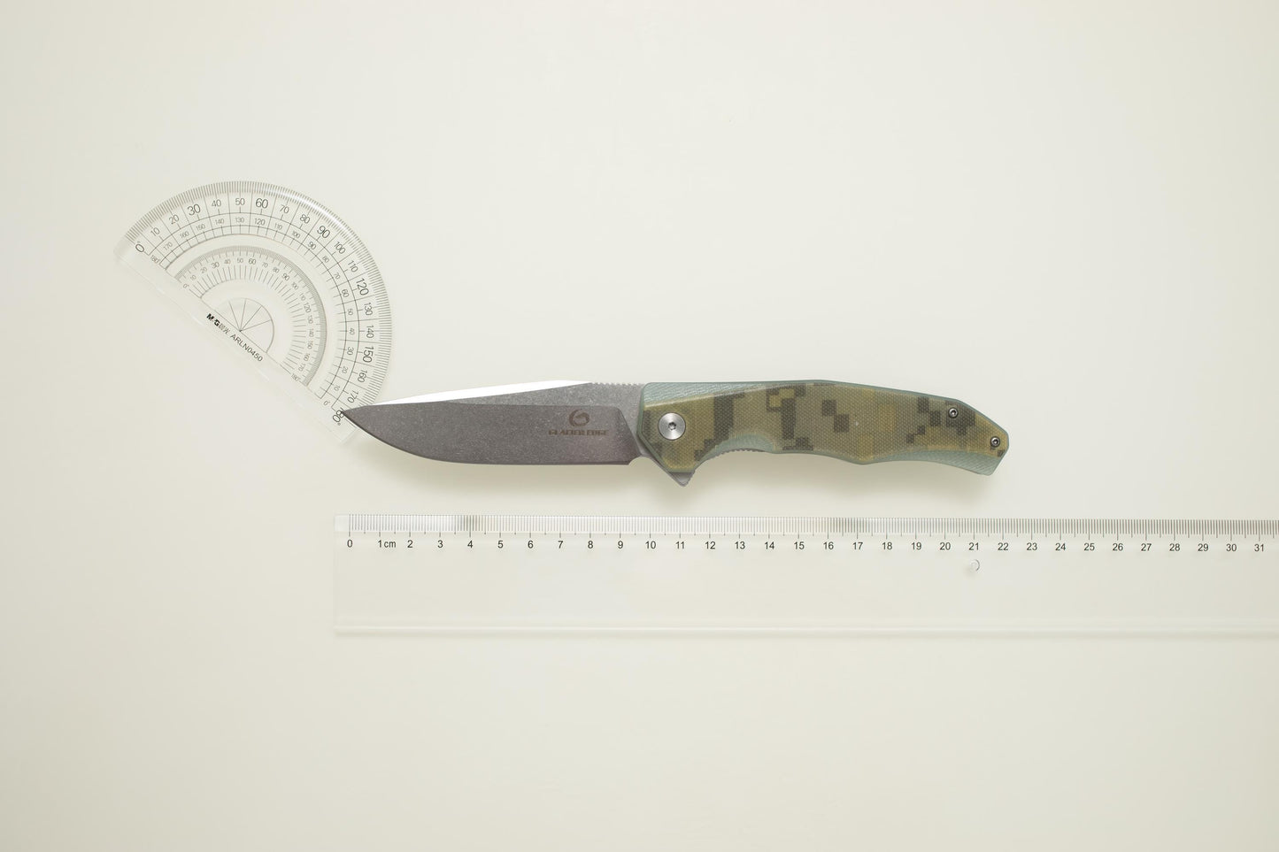 Premium G10 Folding EDC Knife – 5Cr14 Steel, Stonewashed Blade, Lightweight Outdoor Utility Tool